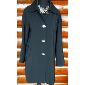 London Fog Black Dress Coat